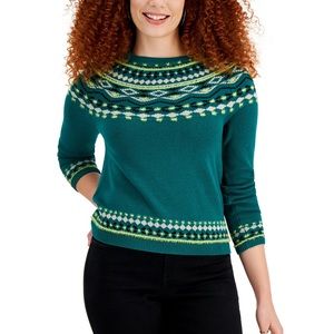 Fair Isle Crewneck Sweater
